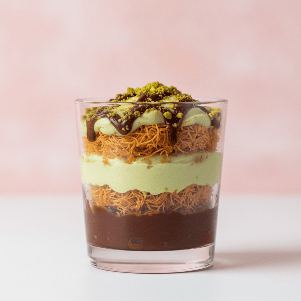 Dubai Chocolate Knafeh Cup
