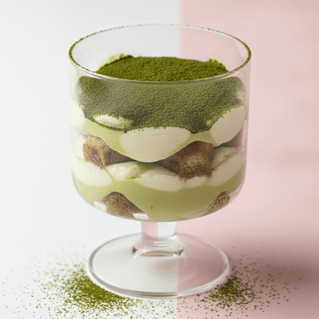 Matcha Tiramisu Cups